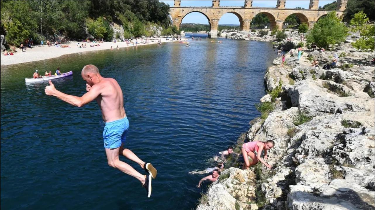 Tente Safari Au Pont Du Gard Vers Pont du Gard Dış mekan fotoğraf