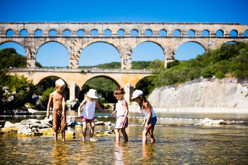 Tente Safari Au Pont Du Gard Vers Pont du Gard Dış mekan fotoğraf